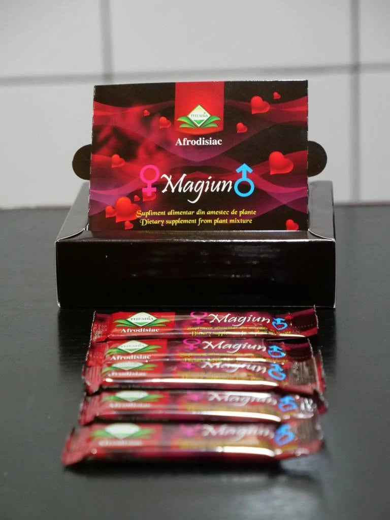 Magiun Afrodisiac Themra 12 plicuri, produs PREMIUM VIP